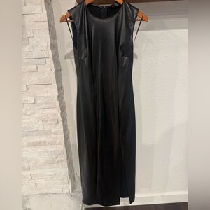 House of Harlow faux leather dress size small
